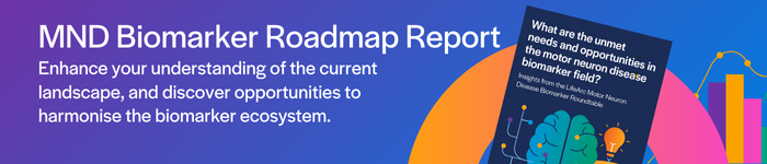 Banner ad of the LifeArc MND biomarker roadmap report