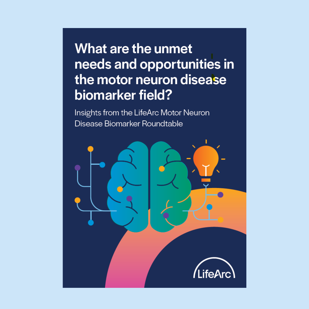 LifeArc MND biomarker report cover